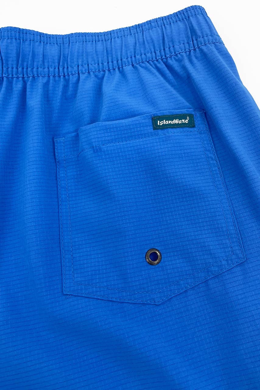 Islandhaze - Wholesale Swim Shorts - Men's - 6'' Inch Men's Solid new texture shorts-Oman12