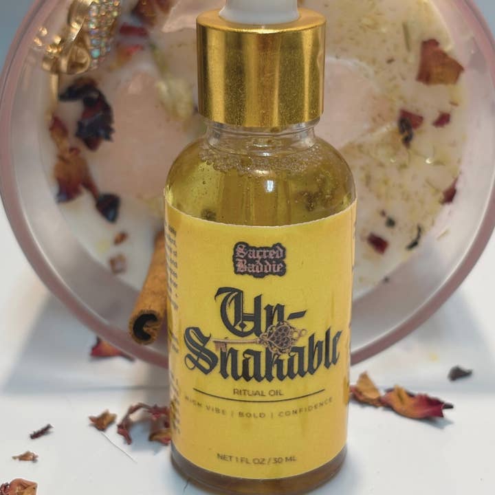 Sacred Baddie Society - Wholesale Bath/Body Oil - Unshakable Ritual Oil™2
