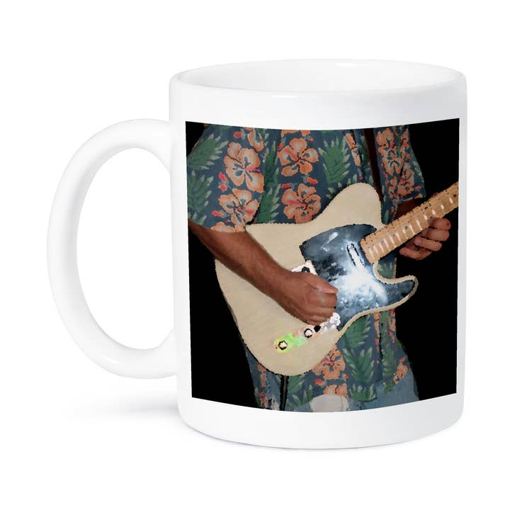 3dRose - Wholesale Coffee Mug - 3dRose, guitar player painting neat , Mug8