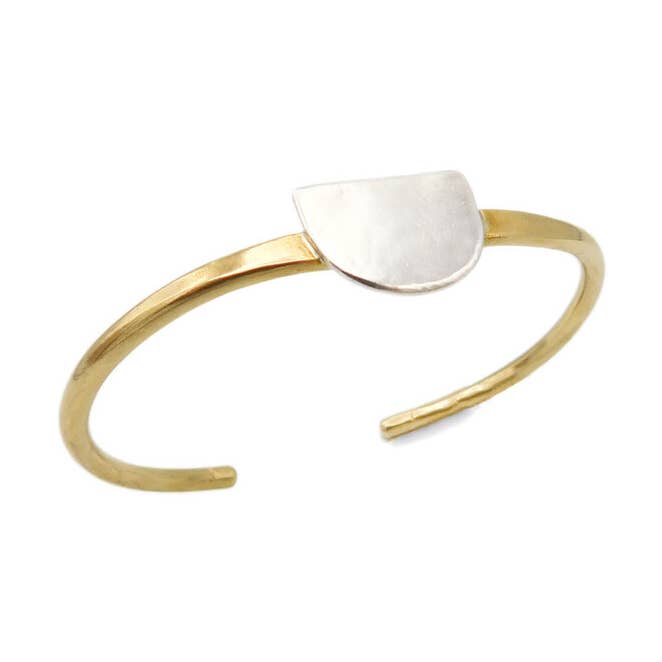 Skinny Geo Cuff for wholesale by Suzanne Applebaum Jewelry
