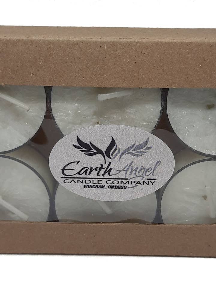 6PK Tealights for wholesale by Earth Angel Candle Company