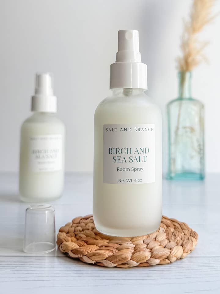 Birch and Sea Salt Room Spray for wholesale by Salt and Branch