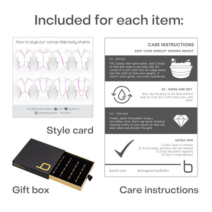 bstrd - Vendita all'ingrosso Bralette - Donna - Reggiseno a catena in oro 18 carati - Catena reggiseno Figaro in oro - Catena corpo in oro9