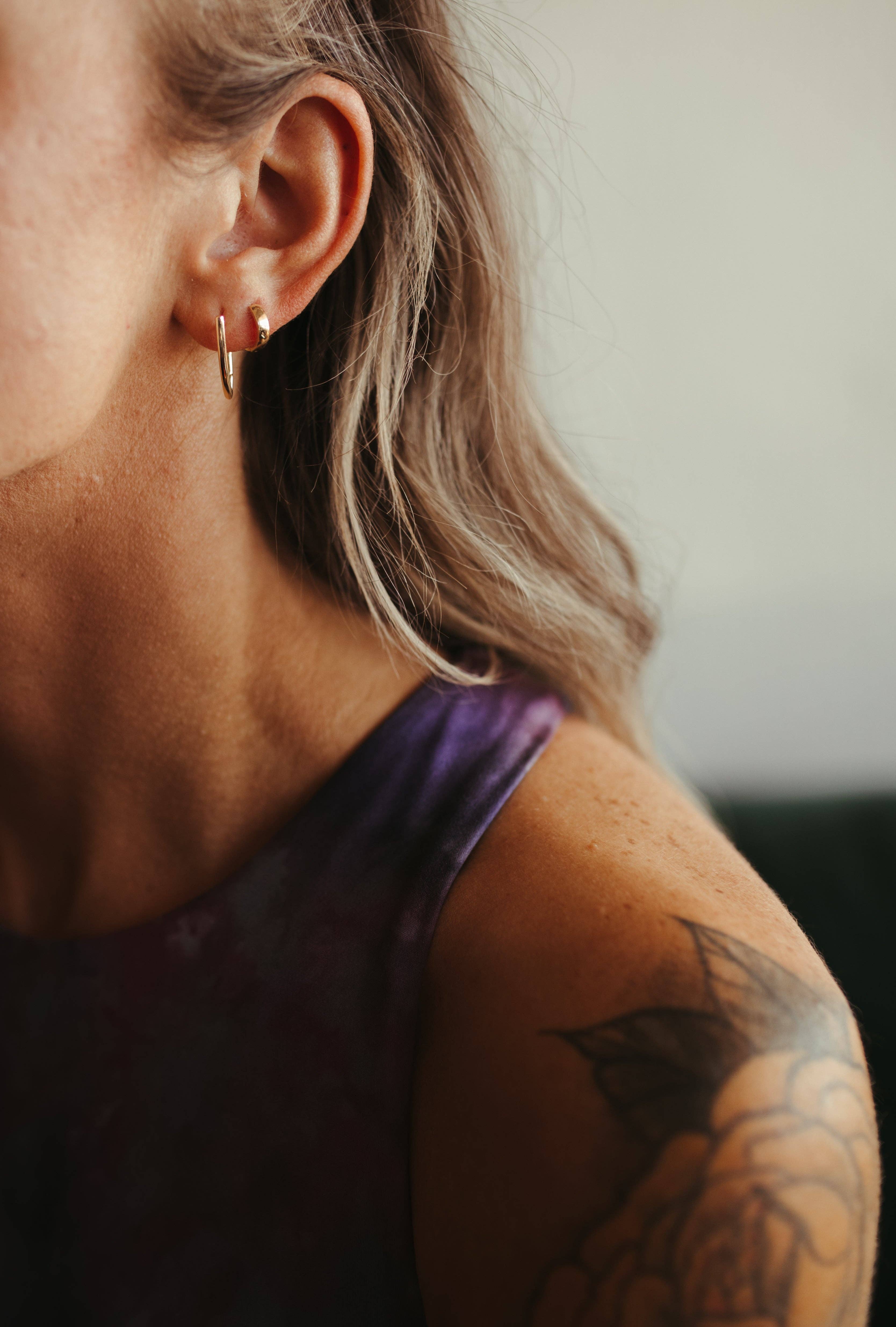 Ofina Jewelry - Vente Petits anneaux - Petits câlins audacieux en or massif2