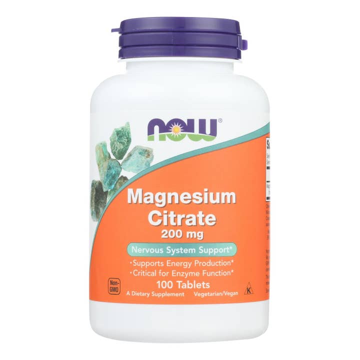 Everyday Supply Co - Wholesale Oral Supplement/Vitamin - Now Foods - Magnesium Citrate - 1 Each-100 TAB0