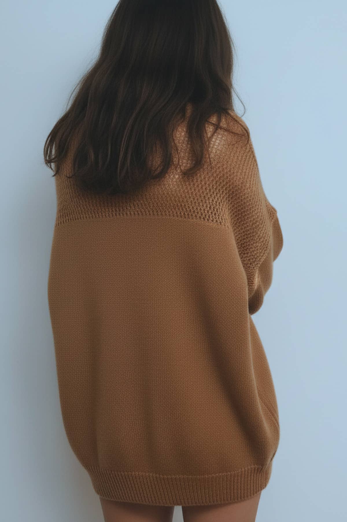 Lara Daisy - Wholesale Knit Top - Women's - Sheer Shoulder Cozy Knit Pullover Top10