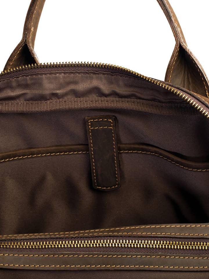 Lone Deer Leather Briefcase for wholesale by Lone Deer Leather