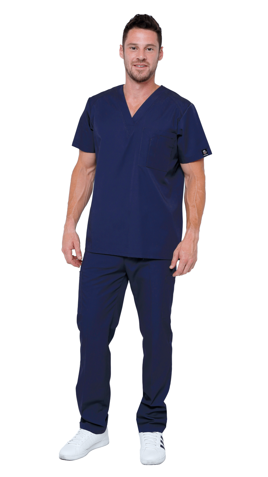Dress A Med – wholesale Healthcare uniform – Men's – Men's 6 Pocket Soft Stretch Uniform Scrubs - Style ST1016