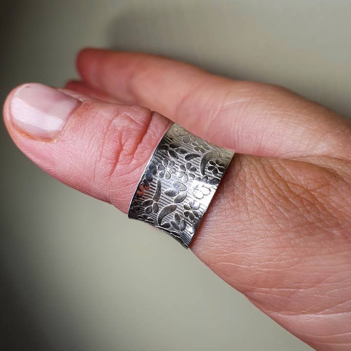 | Rêve Floral | Bague Large Statement | pour la vente par Fairley Bohemian