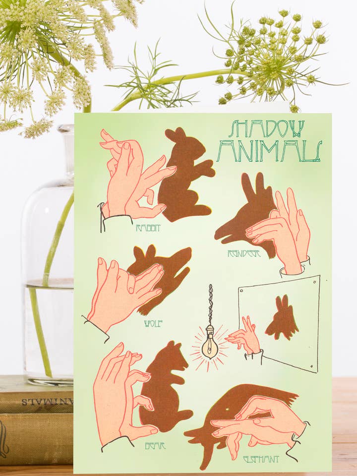 RS110P ~ Biglietto di auguri vuoto per la vendita all'ingrosso da parte di Madame Treacle