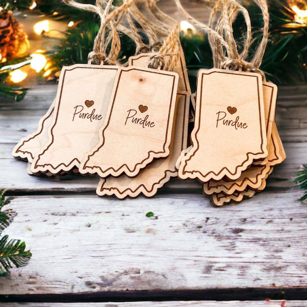 Wild Larch Creative - Wholesale Ornament - CUSTOM Wood Ornament | Custom Christmas Wood Ornament Eco8