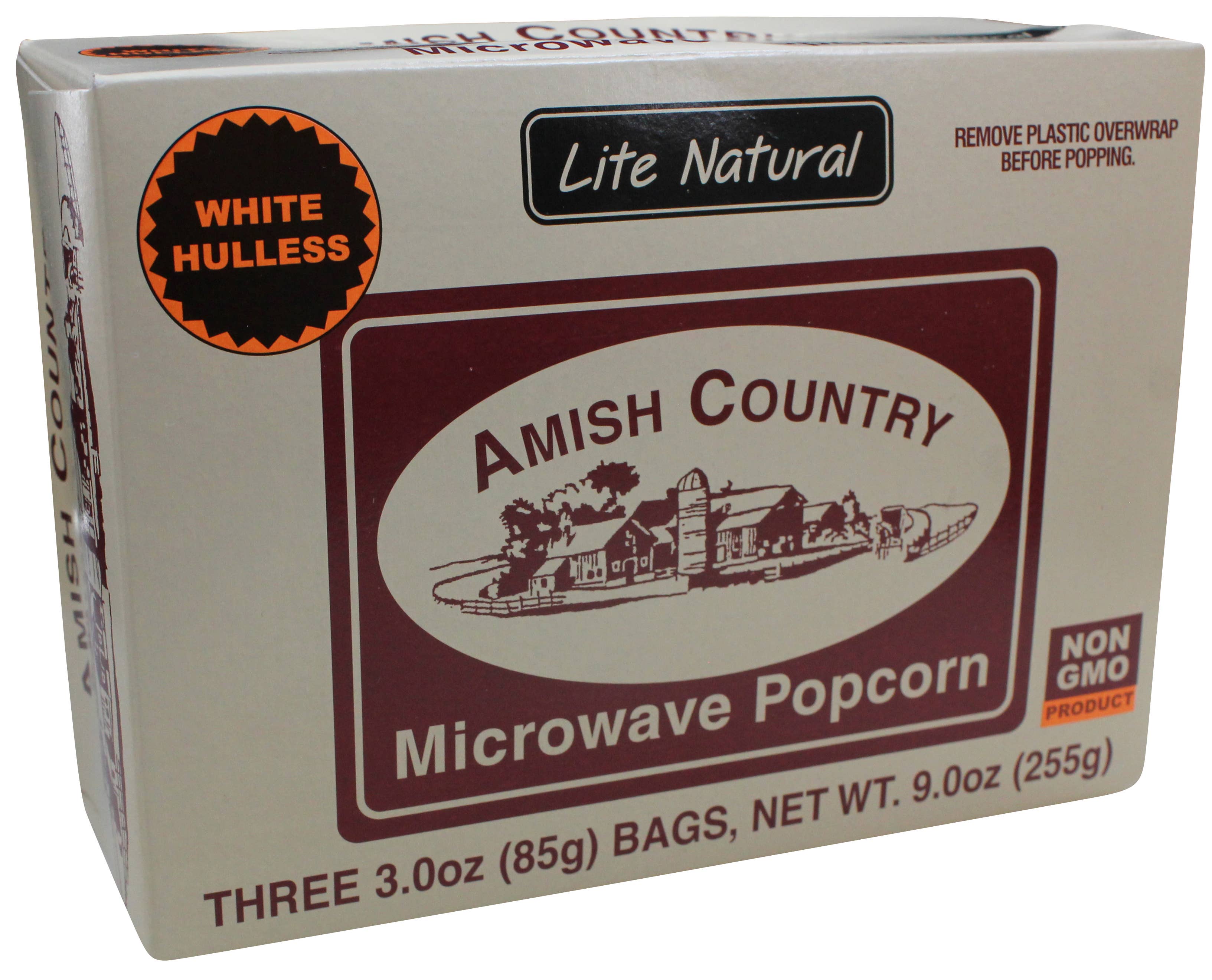 Amish Country Popcorn - Wholesale Popcorn Kernels - Mixed Case of 3pk Microwave Popcorn3