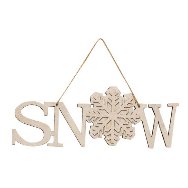 SNOW Ornament for wholesale by Bright Ideas