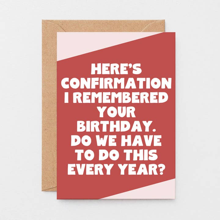 SixElevenCreations - Wholesale Birthday Card - Birthday Card | Every Year0