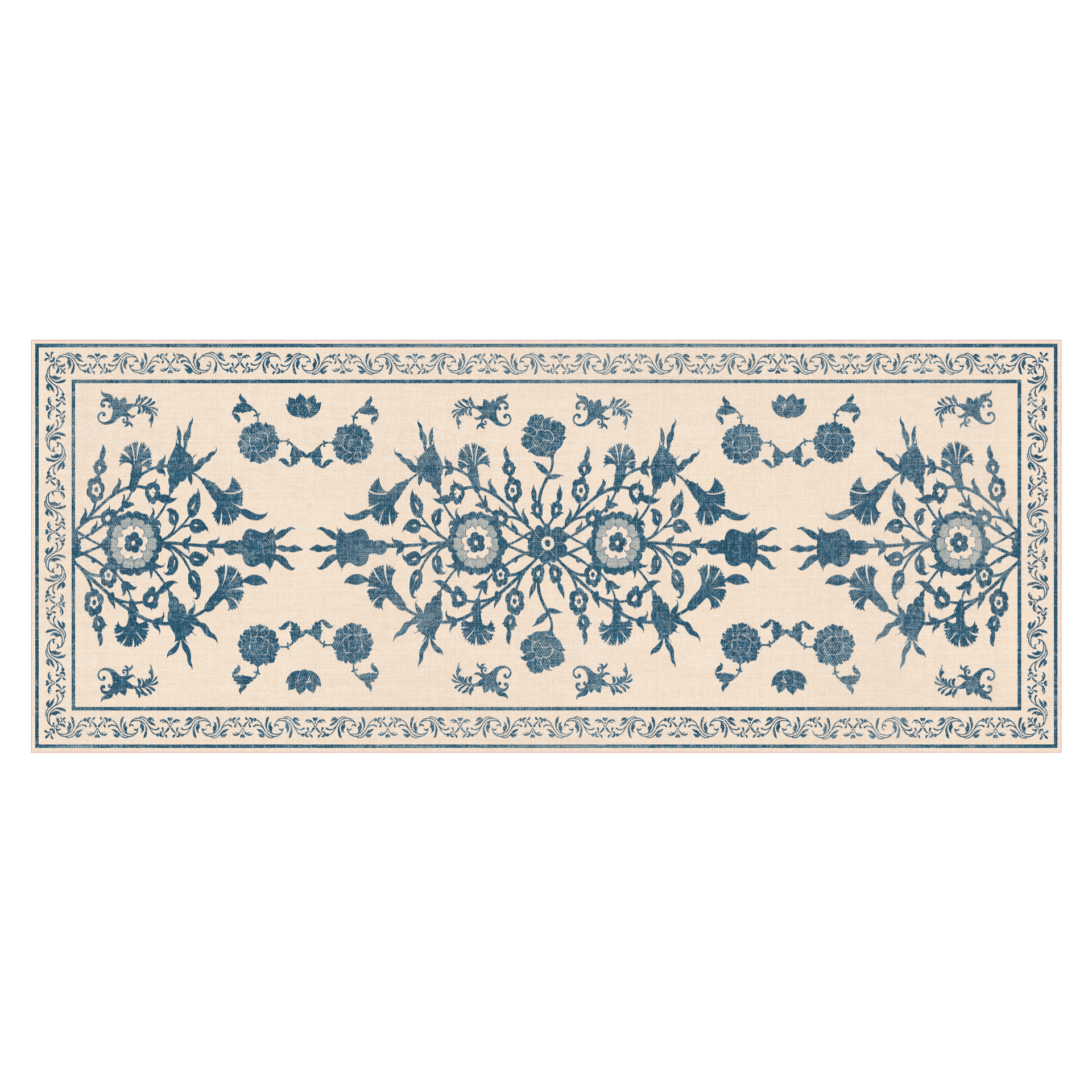 Carolina Creekhouse - Vente Tapis de sol - Plancher plat Amelia | Bleu3