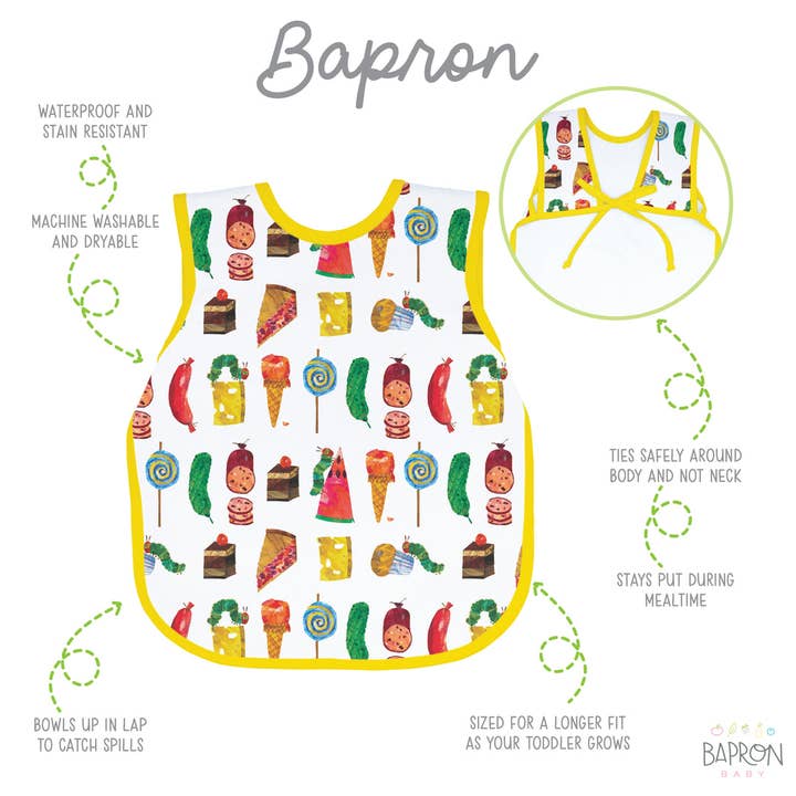 BapronBaby - Wholesale Apron - Kids - The Very Hungry Caterpillar Bapron Collection (5 Pack)