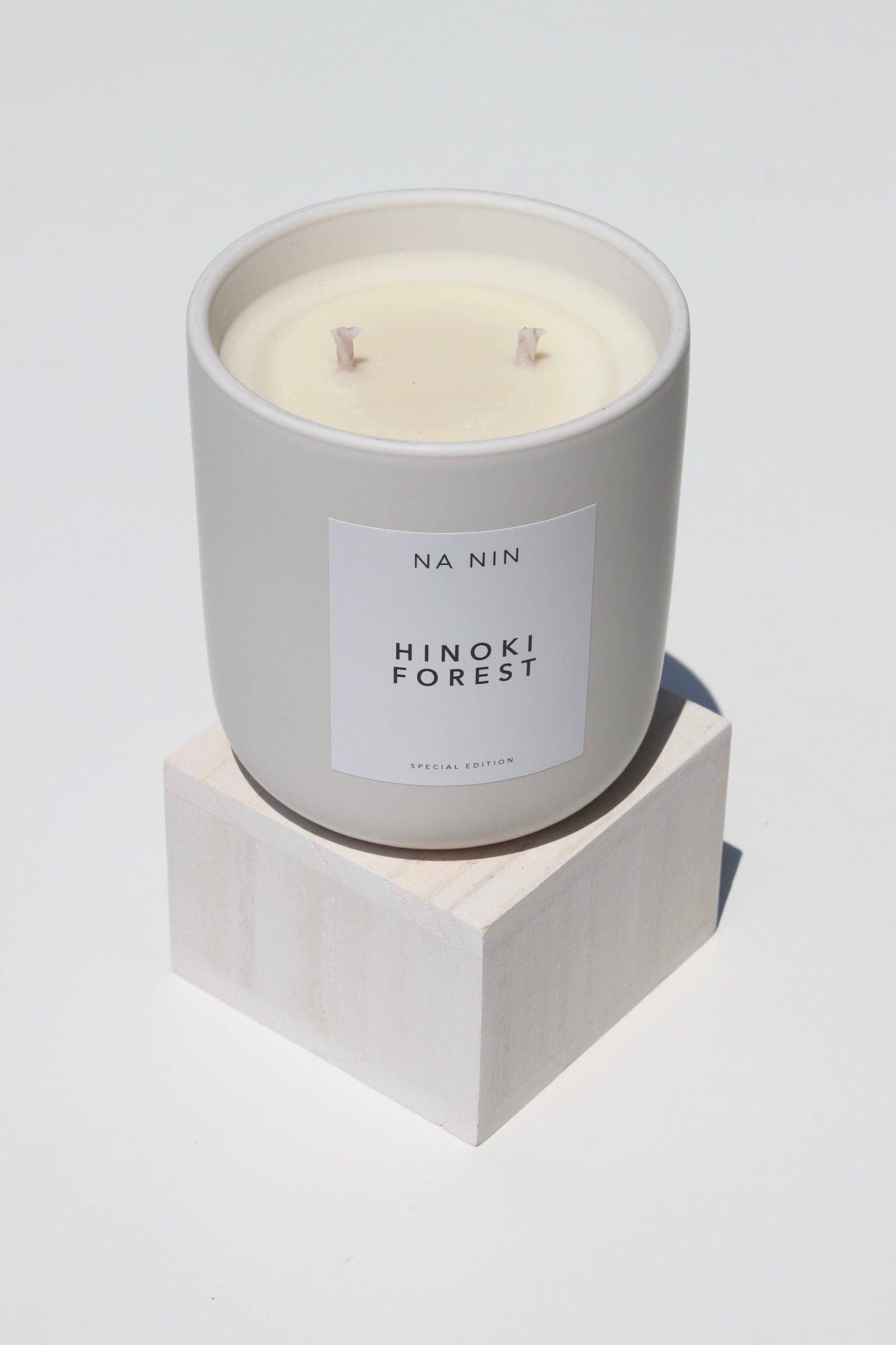 Na Nin - Wholesale Jar/Filled Candle - Hinoki Forest Candle / Available in Multiple Sizes7