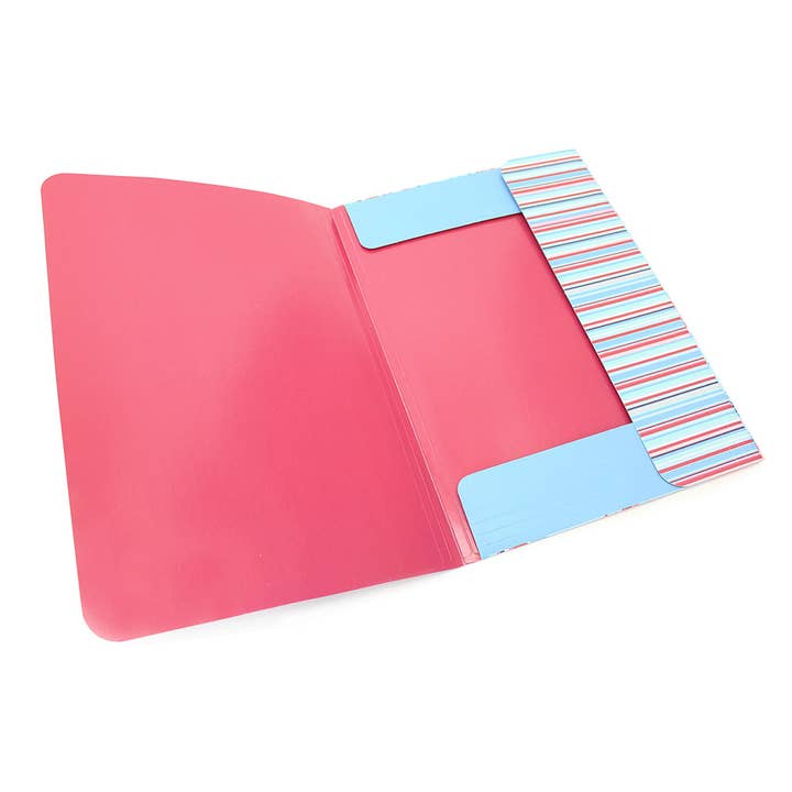 Powell Creative Products Ltd - Vendita all'ingrosso Cartelle - Portafogli portadocumenti A4, set di 3 cartelline organizzative rosa