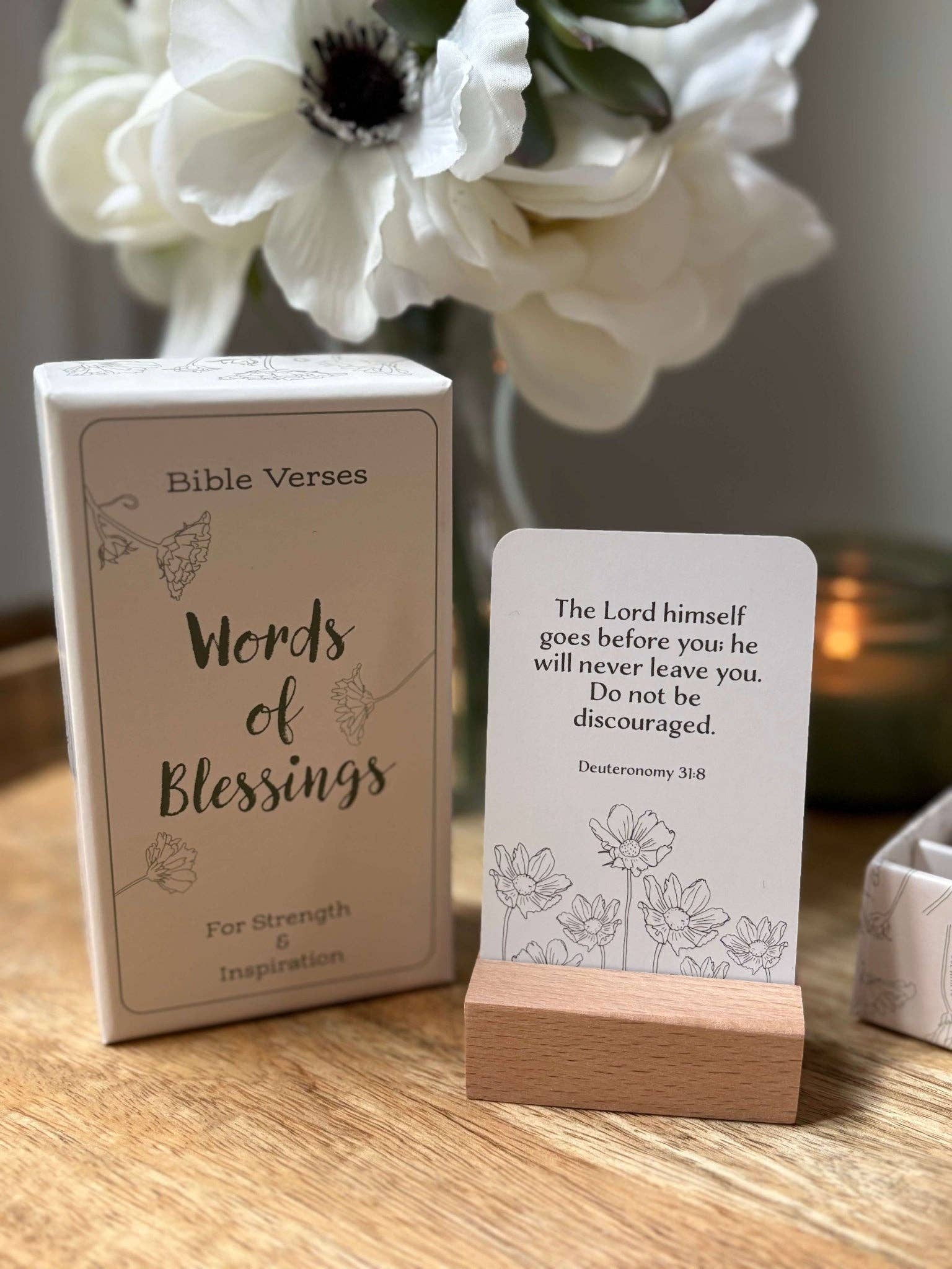 Sent Paper Co. - Wholesale Religious Card - Bible Verse Cards - Words of Blessings - Set of 60 Cards4