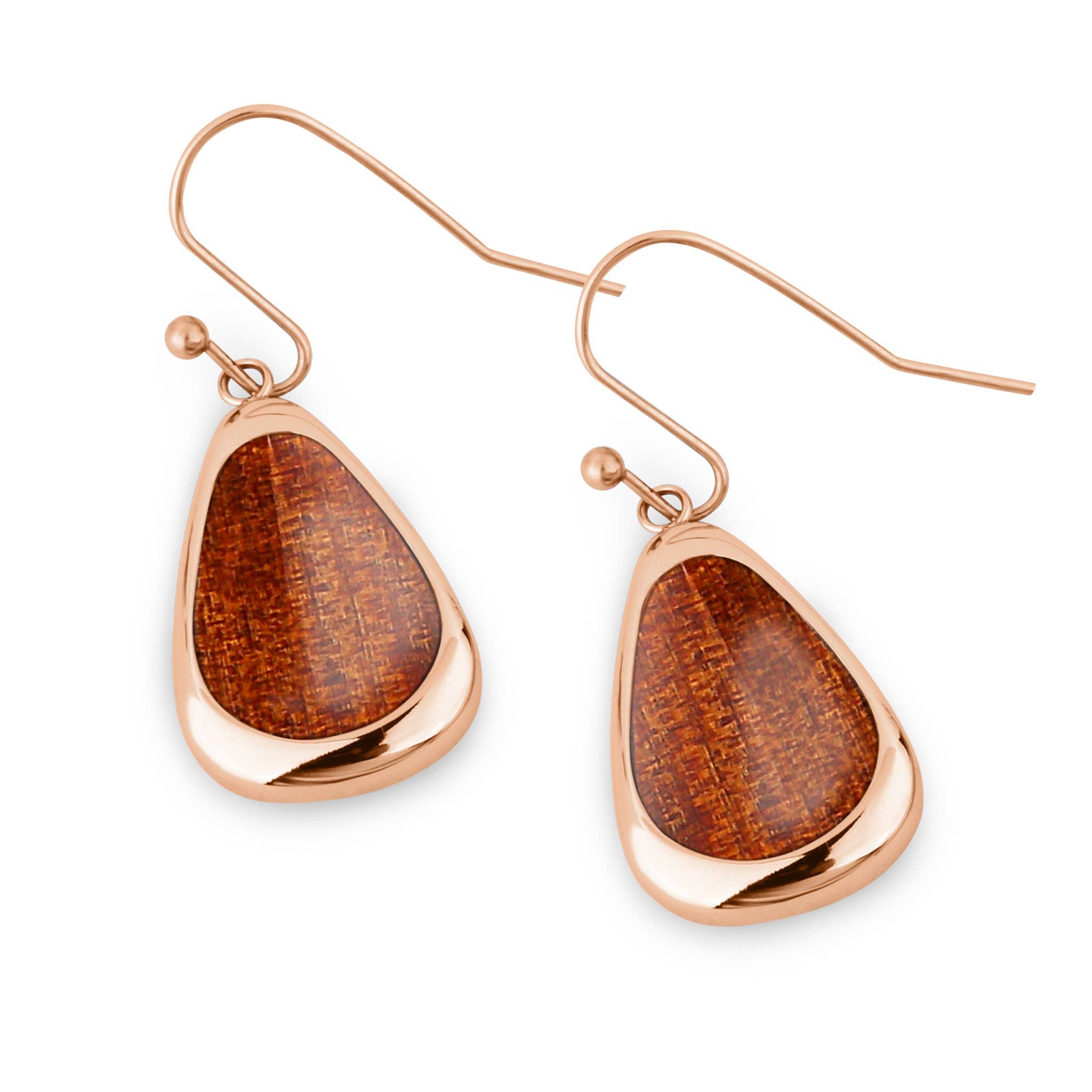 Kauri Hoops in gold-plated stainless steel