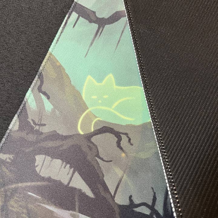 Caverns & Calicos - Wholesale Mousepad/Trackpad - ManaCat Swamp Playmat6