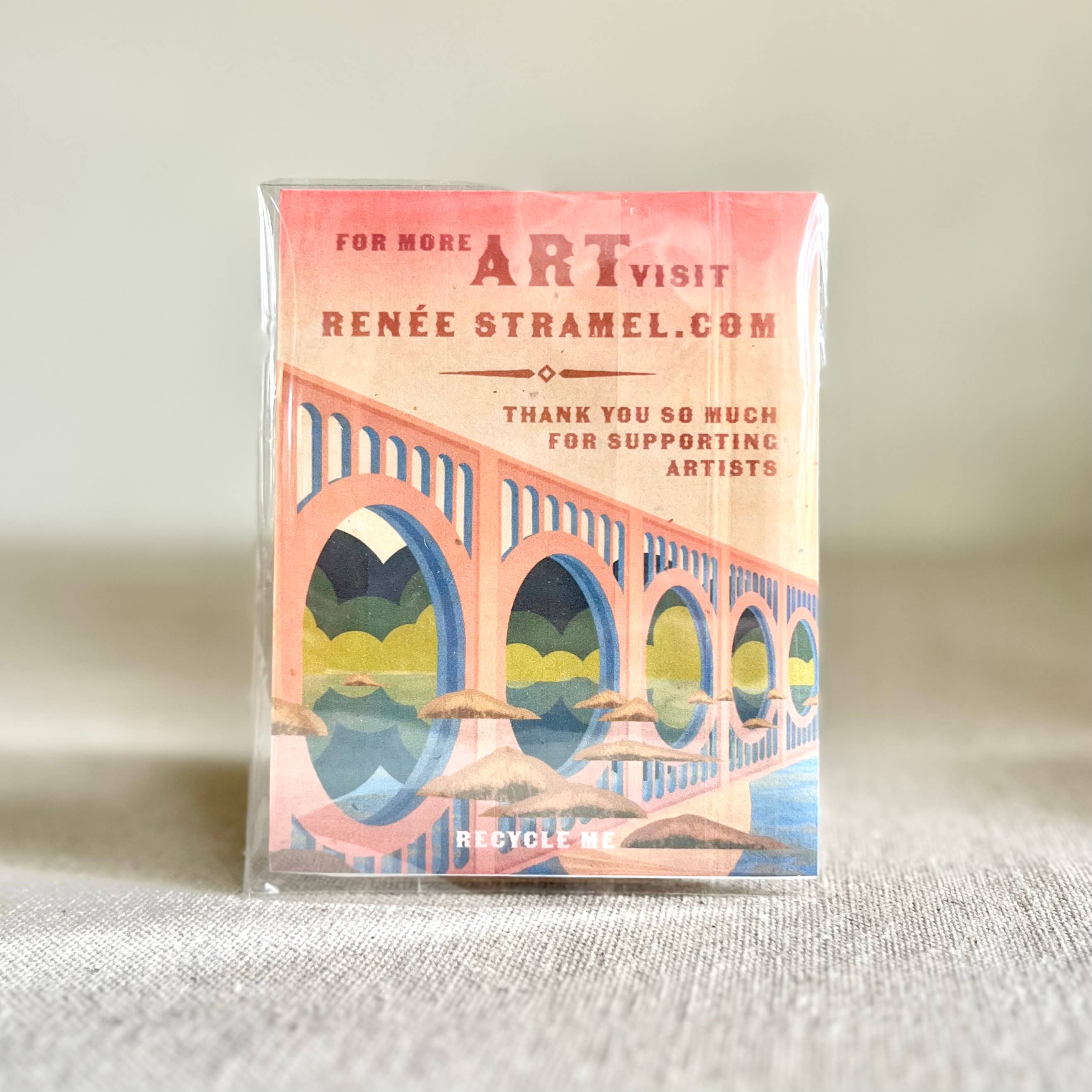 Renée Stramel - Wholesale Coasters - Richmond, VA Paper Coaster Set - Set of 4 Coasters3