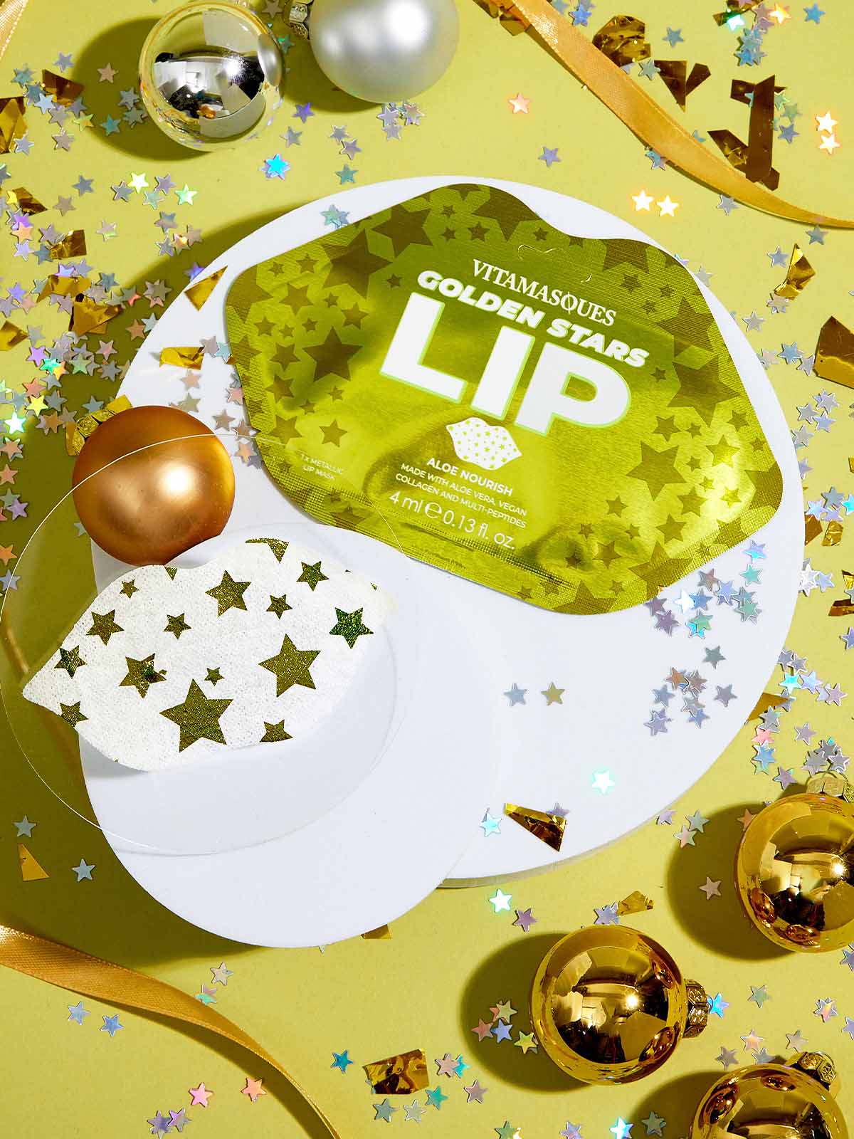 Vitamasques US - Wholesale Lip Treatment/Mask - Gold Star Lip Mask
3