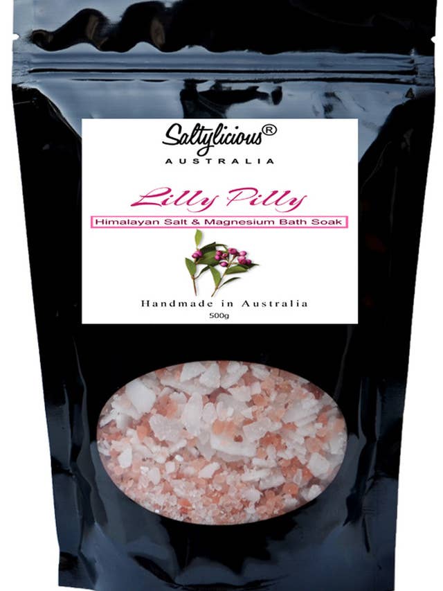 Lilly Pilly Bath & Foot Soak 500 Gram for wholesale by Naturally Pure Aromas