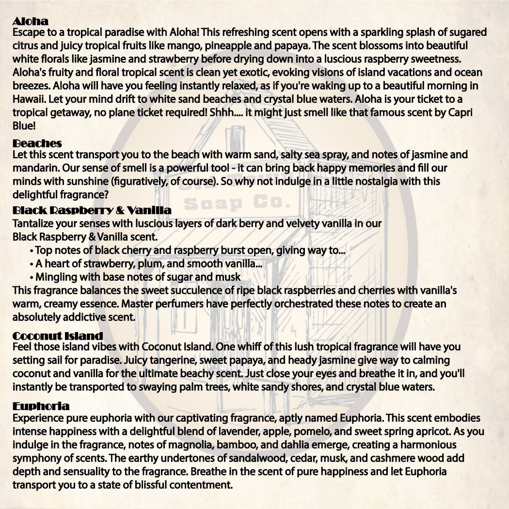 Old Town Soap Co. - Vendita all'ingrosso Scrub/esfoliante per il corpo - Scrub Zucchero Montato45