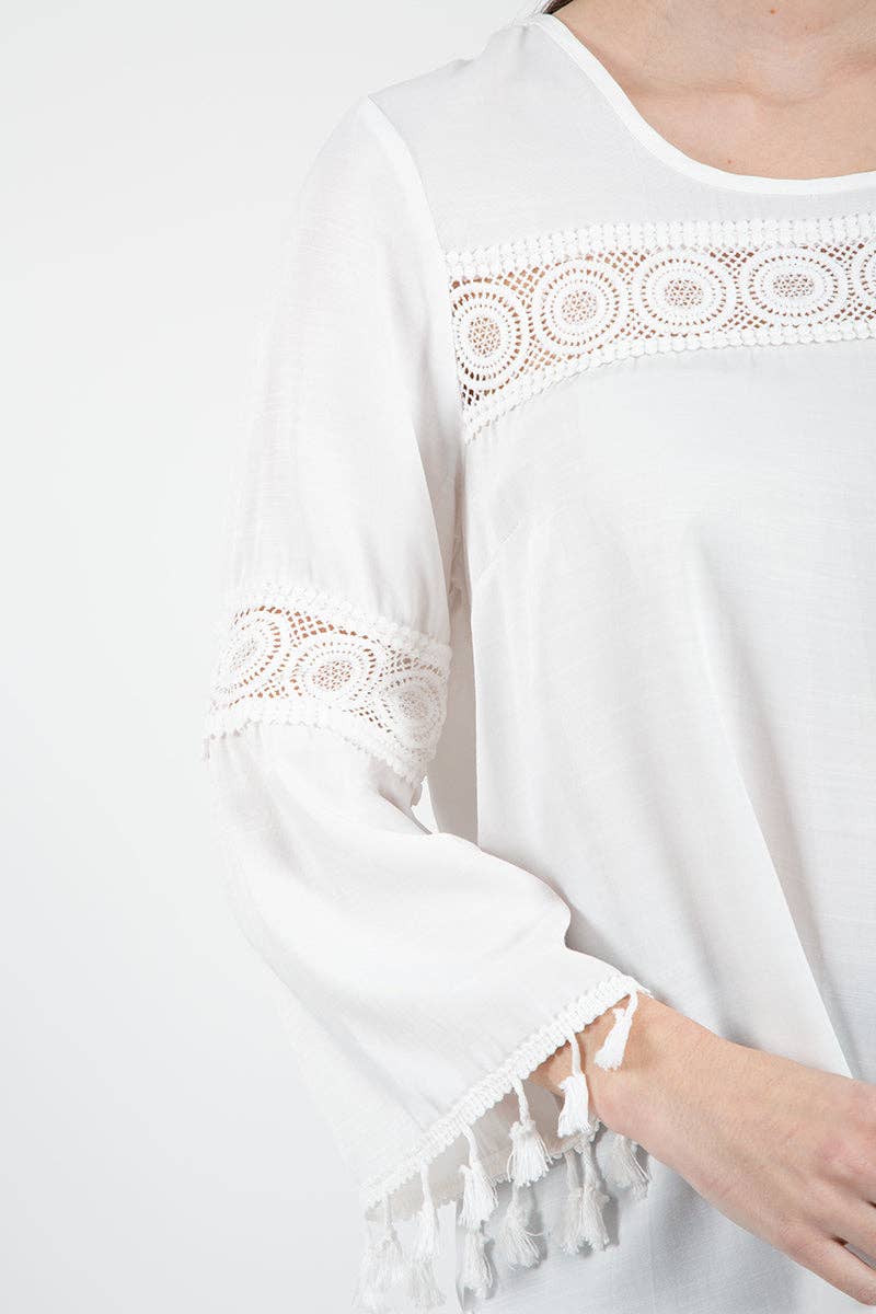 BLANK Trimming blouse for wholesale on Faire2