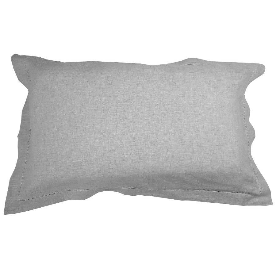 Thomas Fergusons Irish Linen – wholesale Bedding pillowcase/sham – 100% Linen Chambray Oxford Pillowcase5