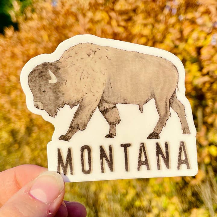 Bison du Montana pour la vente par Creatively Leanne