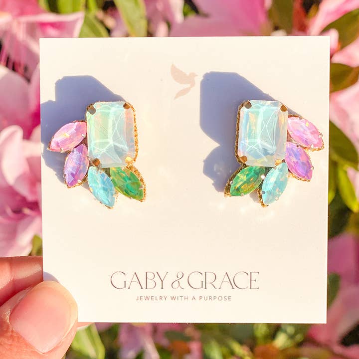 Jade Ørestikker | Pastel for engroshandel hos Gaby & Grace