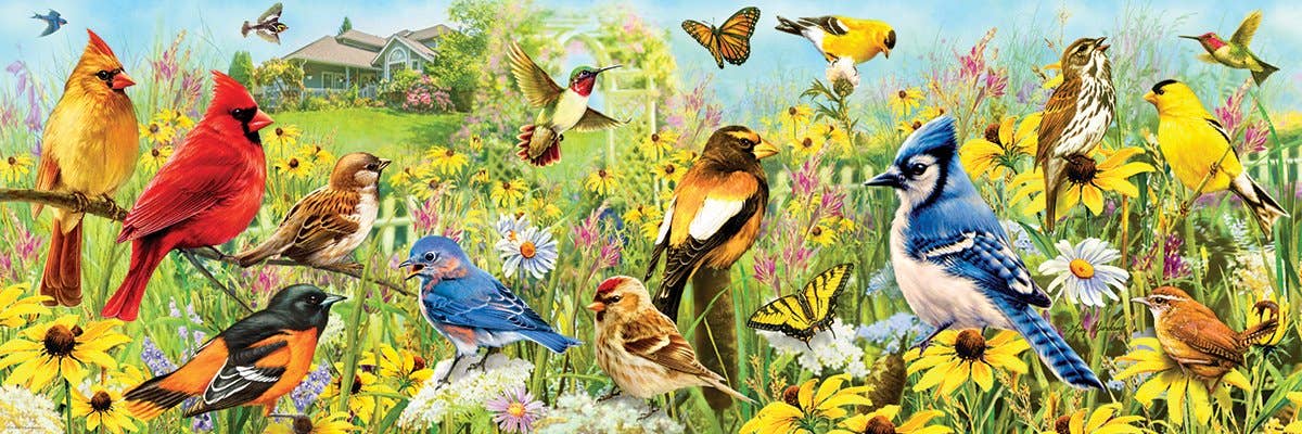 Eurographics Puzzles USA - Wholesale Puzzle - Adult - Backyard Birds1