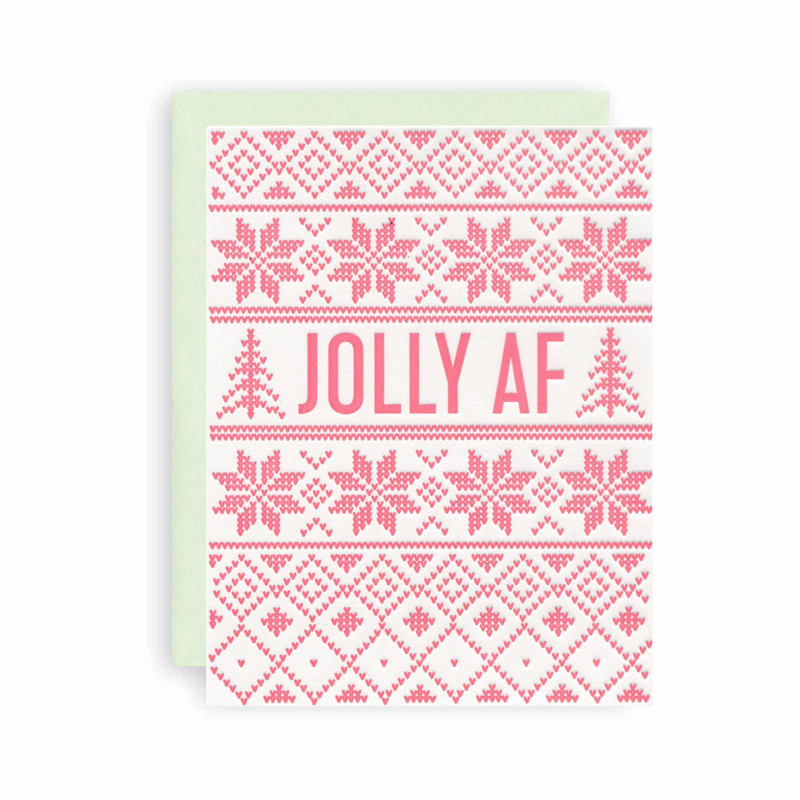 KB Paperie - Wholesale Christmas Card - Jolly AF