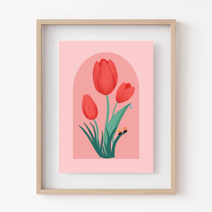 Tulpaner Tryck för wholesale av Brightrose Studio