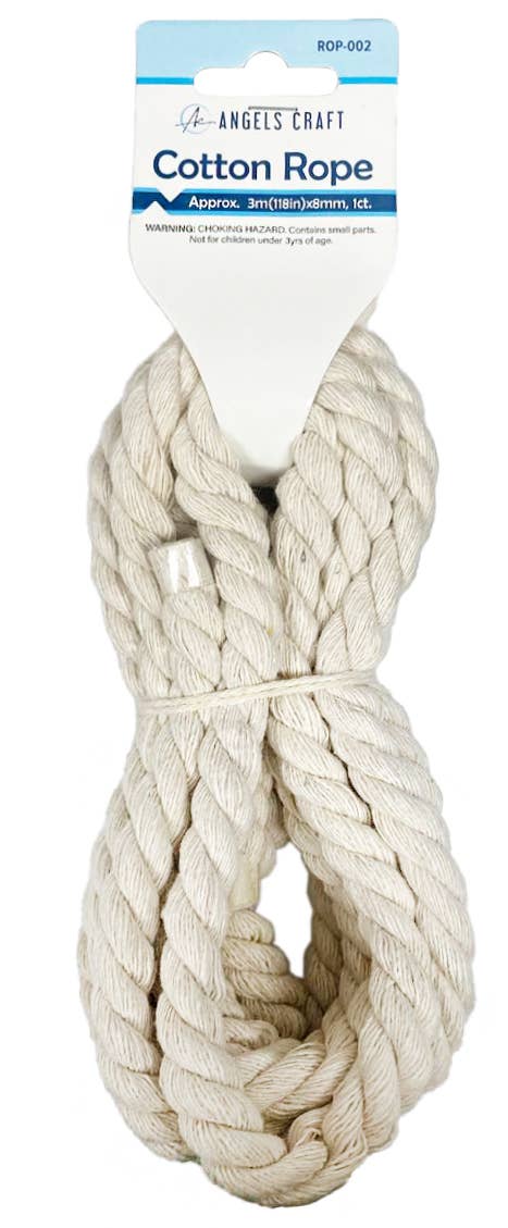 Angels Craft - Wholesale Craft Supplies - Assorted Cotton Rope – 1ct2