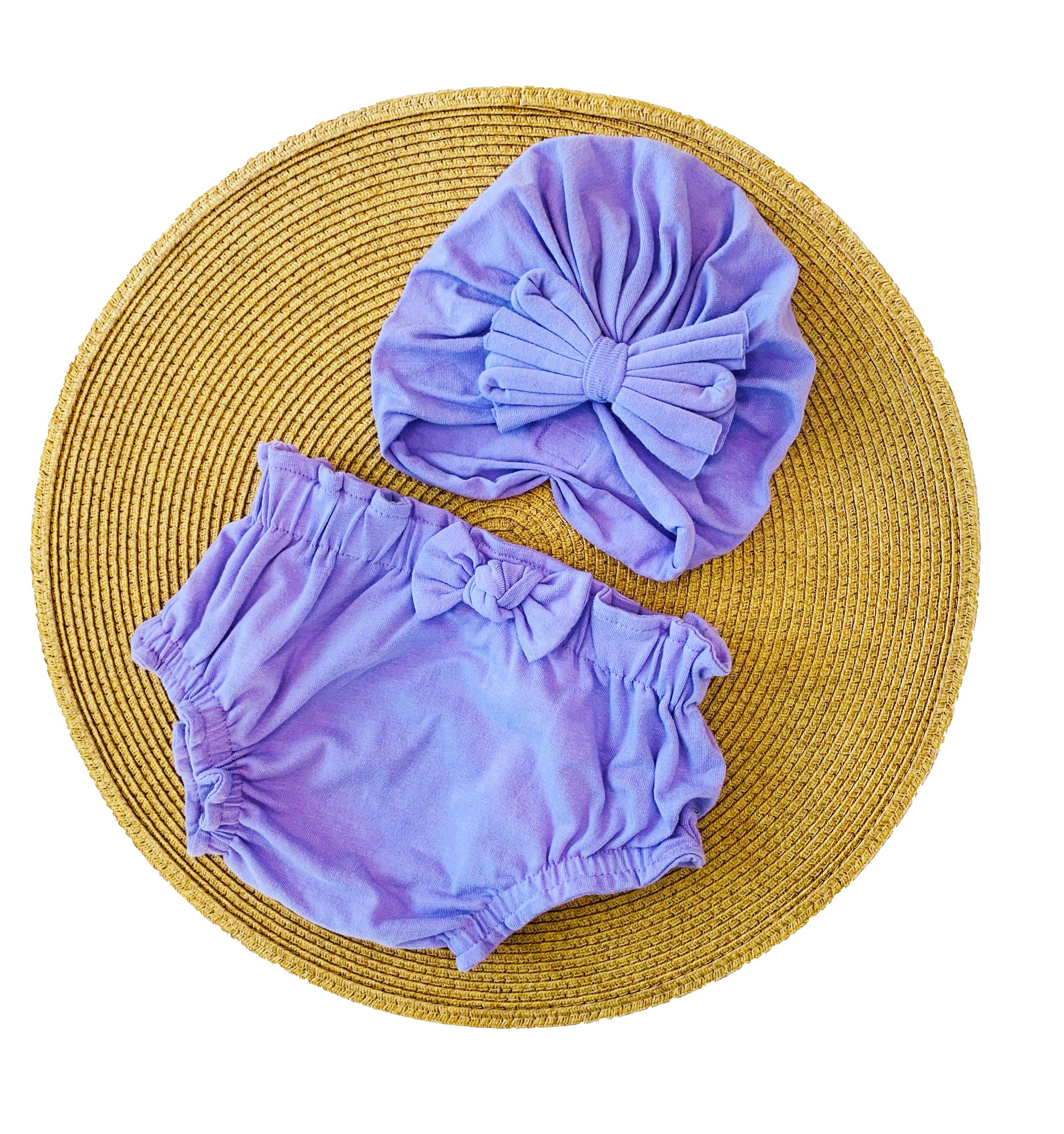 Karela Kids Inc. - Wholesale Clothing Set - Baby - Baby girl  Panty and Turban set2