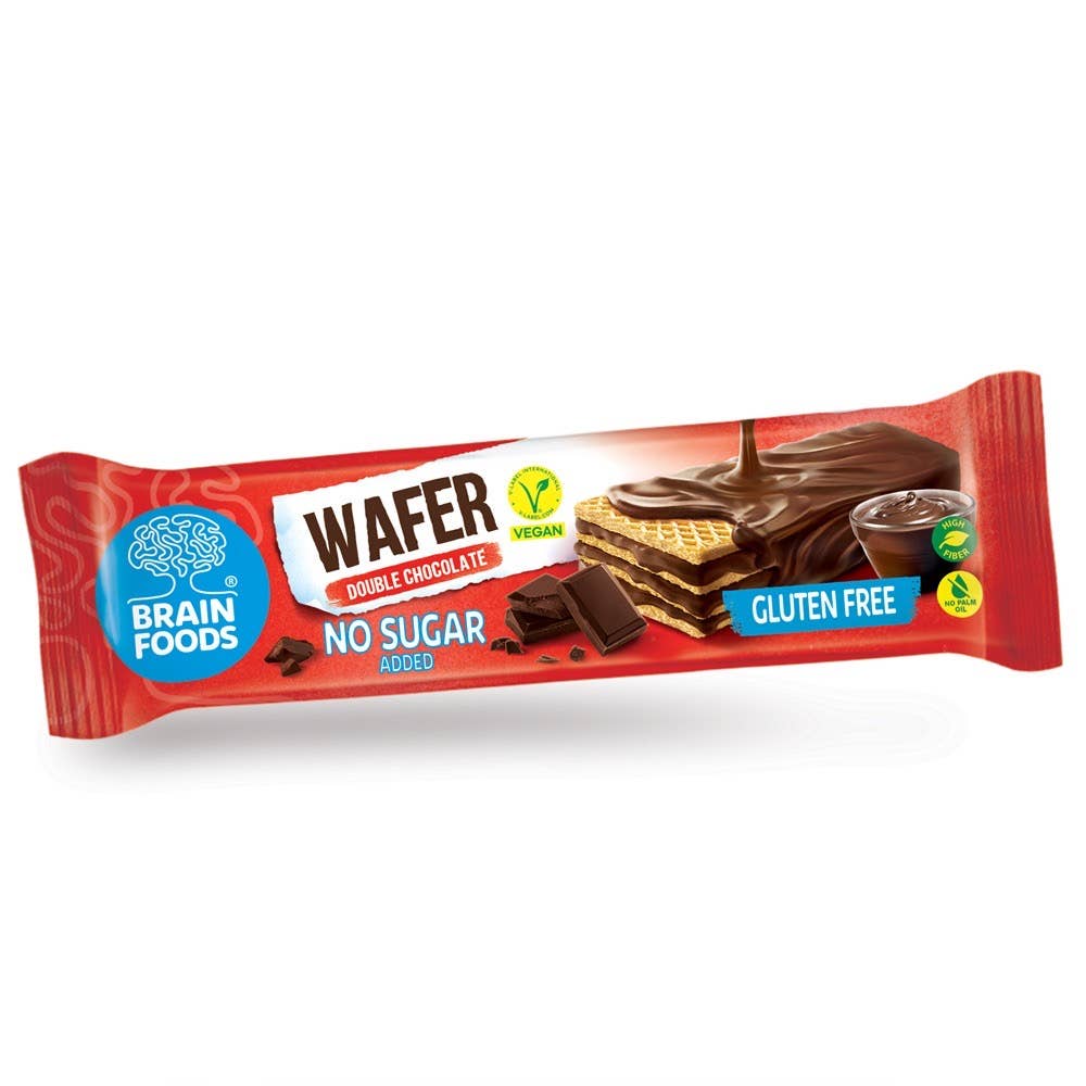 Brain Foods - Wholesale Cookie - Double Chocolate Wafer1