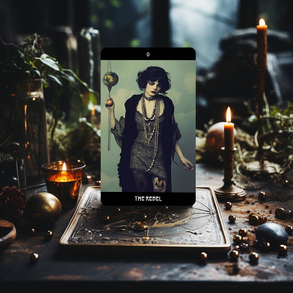 Darksynevyr – Cartas de tarô por atacado – Grunge Goddess Tarot Baralho de 78+2 Cartas Extra | Isento de Impostos UE/Reino Unido1