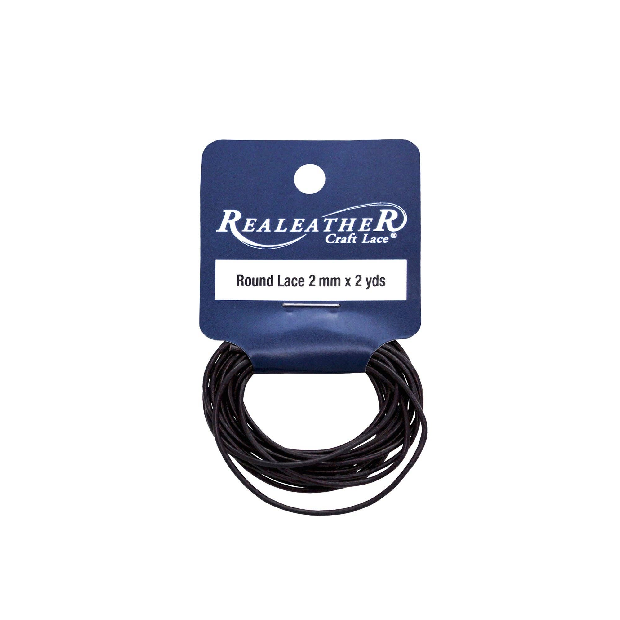 Realeather - Wholesale Craft Supplies - Round Leather Lace Hank6