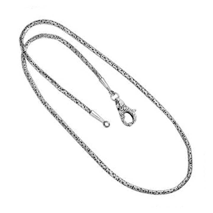 AN-1000-S-3.5MM-18" Sterling Silver Chain With Lobster for wholesale by Bali Designs