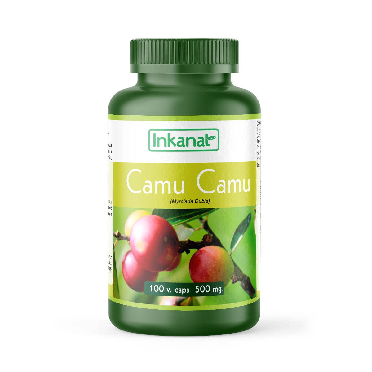 INKANAT – wholesale Protein-/superfoodpulver – Camu Camu kapslar 100 x 500 mg0