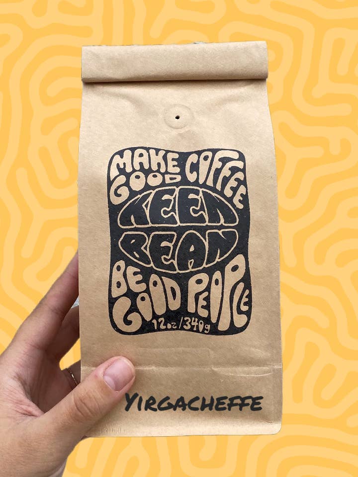 Organic Yirgacheffe for wholesale by KeenBean Coffee Roasters LLC