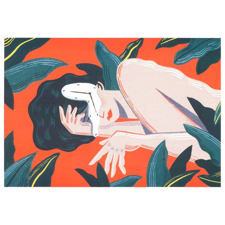 KIBLIND Atelier - Wholesale Art Print - A3 poster - Clara Dupré - The lack of time1