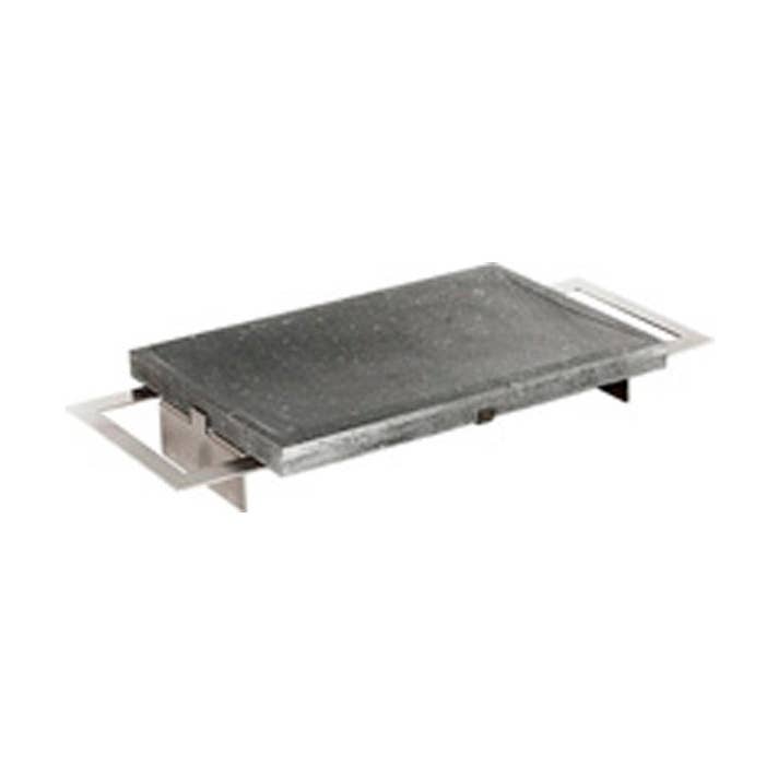 BASALT GRILL 30X20 W/SUPPORT for wholesale by Catalonia Plates, Inc.