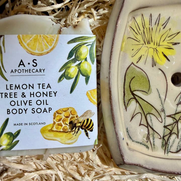 A.S Apothecary - Wholesale Bar Soap - Dandelion Dish and Lemon Tea Tree Body Soap1