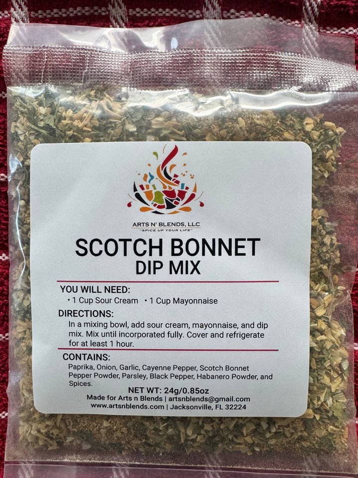 Scotch Bonnet - Spicy Dip Mix for wholesale by Arts N' Blends