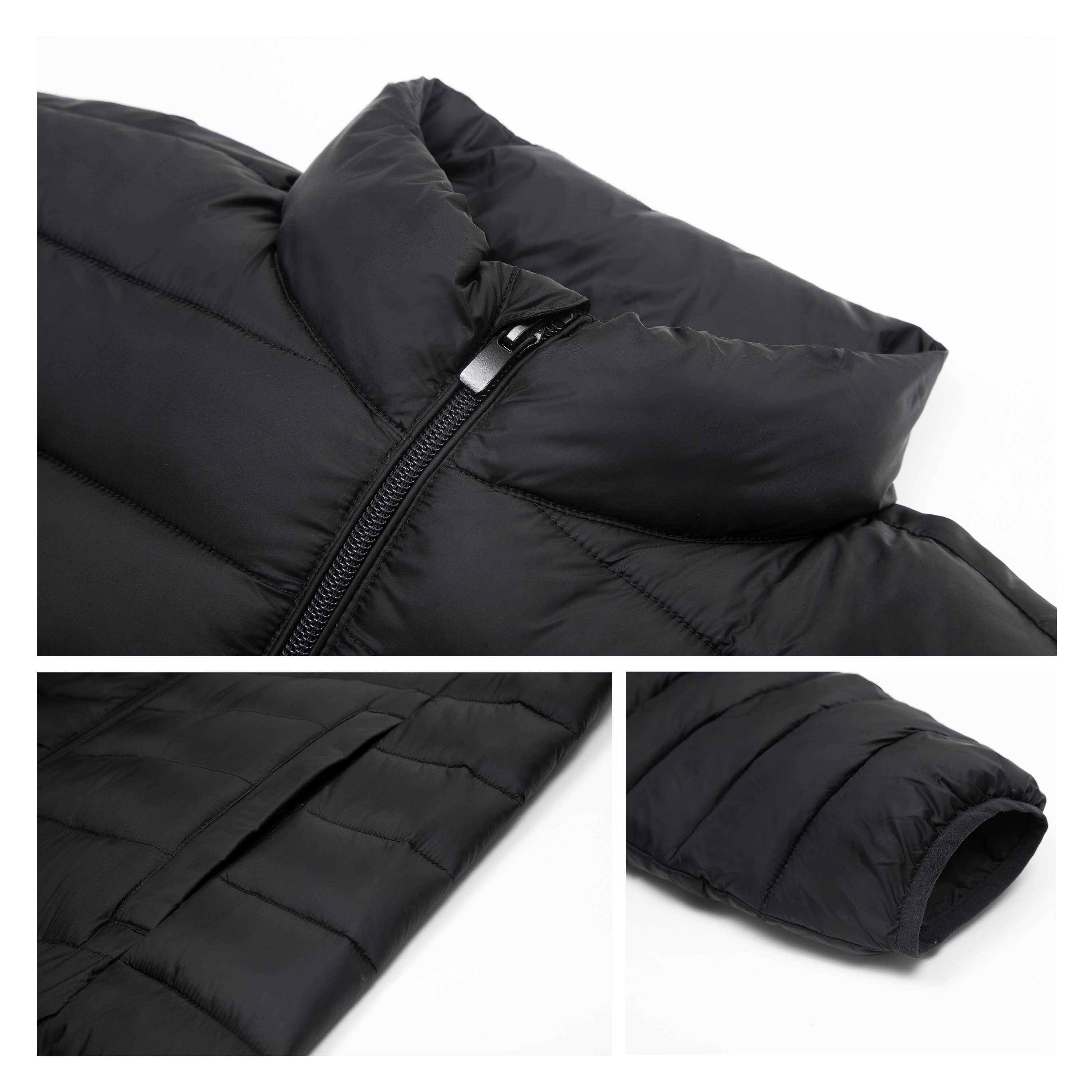 Rokka & Rolla - Wholesale Puffer Jacket - Men's - Men's Light Packable Puffer Jacket20