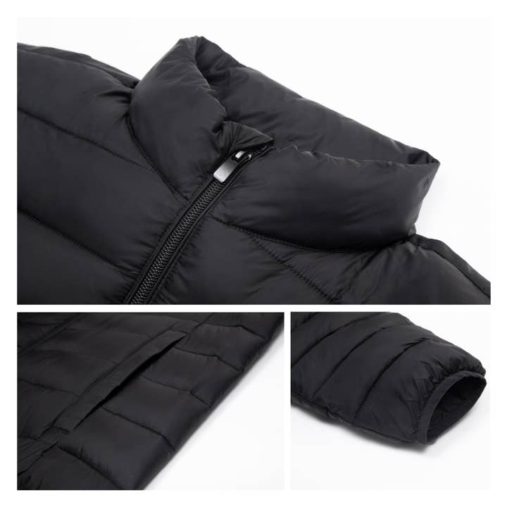 Rokka & Rolla - Wholesale Puffer Jacket - Men's - Men's Light Packable Puffer Jacket20